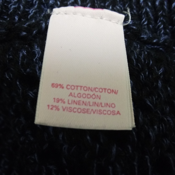 Blue Side Button Knit Sweater - Picture 11 of 11